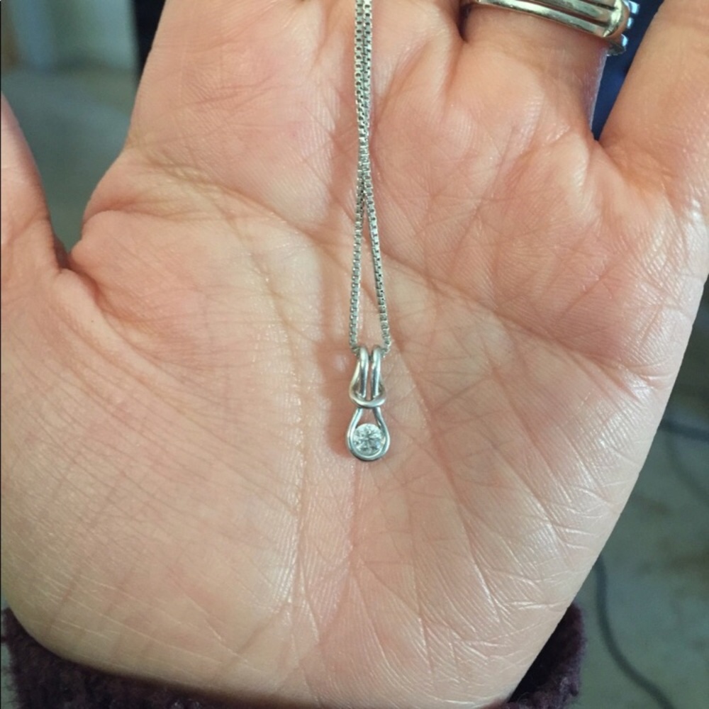 Diamond necklace is still available!